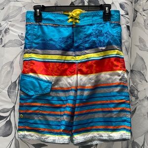 Joe Boxer Boys Swim Trunks, Boys Size M (10/12)